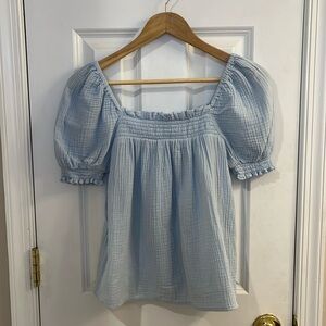 J. Crew Gauze Top